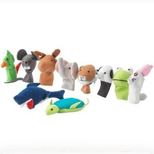 IKEA Vibrant Animal Puppet Collection/ New never been opened.
